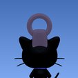03.png Little cat Keychain