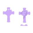 CRUZ-v4-topo.obj Jesus Christ light box on cross