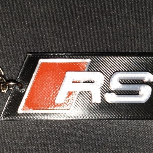 Download STL file Audi RS3 key ring • 3D print model ・ Cults