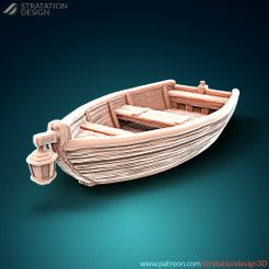 RPG_DarkBarge01.jpg Archivo STL Barcaza oscura・Diseño imprimible en 3D para descargar