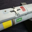 🚀 AIM-9X 🐍Sidewinder Missile - 🖨️ 3D Print-Ready Assembly