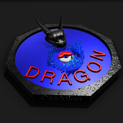 IMG_1535.png STL file Obsidian Badge LPI Collectors Pokemon・Model to download and 3D print