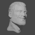 Free STL file GIGACHAD - Head 🇹🇩・3D printer model to download・Cults