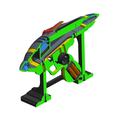 8.png Alien Blaster - Fallout - Modelo 3d imprimible - Archivos STL