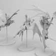 Warboss on Wyvern (10).jpg Free STL file Boss Git on Pet Drake・Object to download and to 3D print