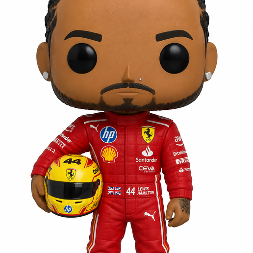 LEWIS HAMILTON — EDIÇÃO FERRARI