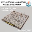 Cover.jpg NYC Diorama #1 – Midtown Manhattan Diorma Map, 100% Modular