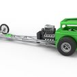 12.jpg Diecast Front engine old school dragster with shell Version 7 Scale 1:25