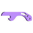 BottleOpenerKeyChainBrook_rev2.STL Brook Trout Bottle Opener