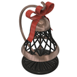 Image0001c.png Bell Ornament With Stand
