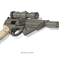 @ Click to zoom X8 Sniper Pistol (Lando Calrissian blaster)