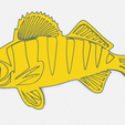 Louies-Perch.png Lake Erie Yellow Perch Keychain