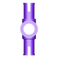 87082_Pin_Connector_Hub_with_2_Pins.stl לגו Technic - Ось и соединительные элементы