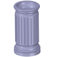 vase_column_02_stl-91.png vase from a historical fragment of a column for 3d-print or cnc