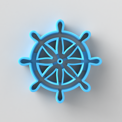 san-valentin.439.png STL file Cookie dough cutter cookie cutter for sailor rudder cookies・3D printable model to download