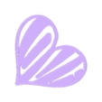 Heart feuille 3.stl Heart lightbox