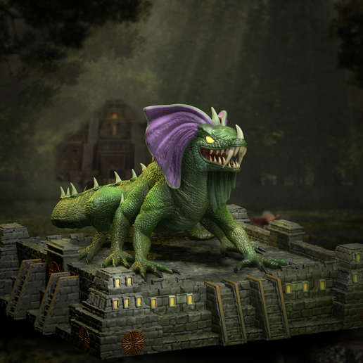 Heroes 3  Greater Basilisks 3D model