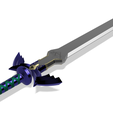 Master-Sword-v3.png LINK Master Sword 3D Printed Kit [The Legend of Zelda]