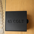 3FA62771-48F9-48BB-818F-6C5EFC68213D.png 25-Round 45 Colt Ammo Storage Box