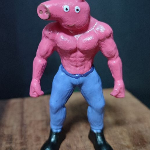 Muscle George - 3D model önizlemesi