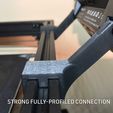 02_Bracket_Strong.jpg Fichier STL Support Sonic Pad pour la série Ender et autres avec un cadre de 20mm (2020/2040).・Objet pour imprimante 3D à télécharger