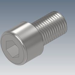 M27x45.jpg STL file M27 Socket Head (DIN 912) Standard Bolts Collection・3D printing design to download