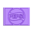 pepsi.stl pepsi - puff paint tile - 3d paint it your self project