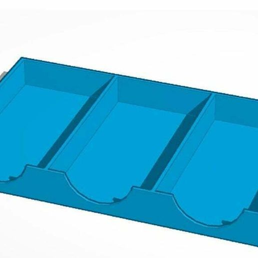 Monopoly cash Tray - 3D model önizlemesi