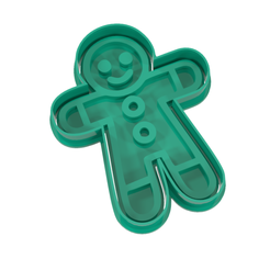 CookieMan-2-v1.png Christmas Gingerbread 2 Cookie Cutter