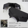 1.png VW Golf  Jetta MK3 Steering column Trim Cover (20 mm ignition - 1st Gen. - No height adjustment)