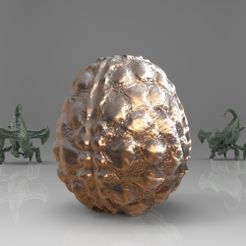 render1.jpg Free STL file Whispering Egg | No Man's Sky・3D printing model to download