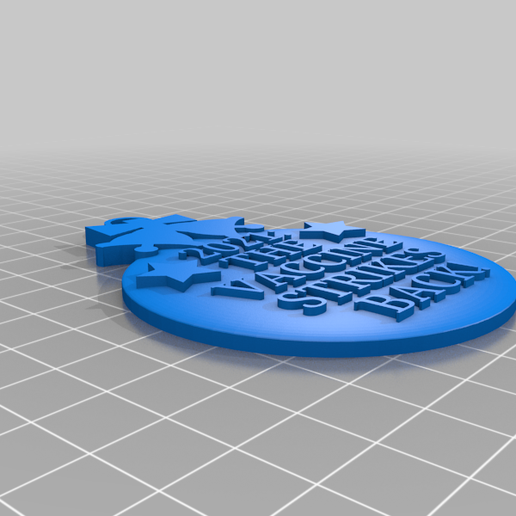 "2021: The Vaccine Strikes Back" Ornament 3D model