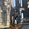 IMG_0559.JPG 28mm Miniature Black Town / City Guard - Knight in Armour