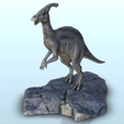 21.png Parasaurolophus dinosaur (2) - High detailed Prehistoric animal HD Paleoart
