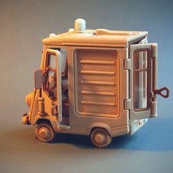Morris_2.jpg Archivo STL Piggy Van・Diseño imprimible en 3D para descargar