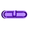 Flat_top.stl Creator Pro HBP Cable Entry Grommet