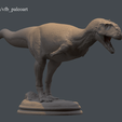 R_009.png Majungasaurus crenatissimus - Statue for 3D printing