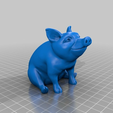44c9cc771217c53cbe8f566ade5403c6.png Piggy Sitting(Sir Pigglesfree): Single Extrusion Version