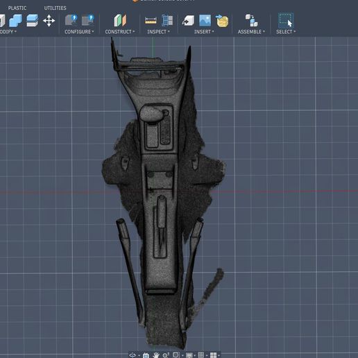 Toyota Starlet EP82 GT Center Console Scan