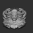 tt-7.jpg an aggressive bull head seamlessly
