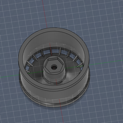 1/10 Aero rim 2 straight fin