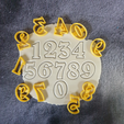 Brojevi.png Numbers Cookie Cutters 2cm-10cm