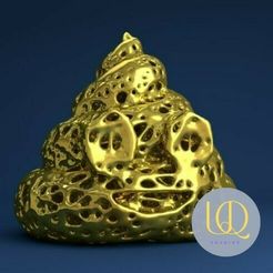 logo.jpg Fichier STL poo Voronoi・Modèle à télécharger et à imprimer en 3D
