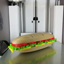 1.jpg Archivo STL gratis Sándwich・Diseño de impresora 3D para descargar