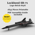 SR-71.png Brick Style Lockheed SR-71 Blackbird