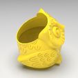 untitled.98.jpg STL file Owl Planter Pot・3D printer model to download, KeeKiyaShop