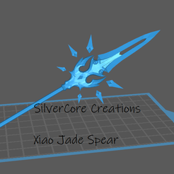 xiao.png Fichier STL Lance de Xiao Jade Polearm Arme d'impact Genshin・Plan à imprimer en 3D à télécharger