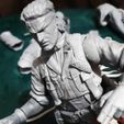 METAL GEAR SOLID 3 BIG BOSS 1/6 ACTION FIGURE FOR 3D PRINTING