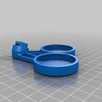 1b8c34d2194c5eb6e84a8486444630b0.png Dual/Triple Ikea Ledberg mount to Prusa MK2/MK3(S) Z-top