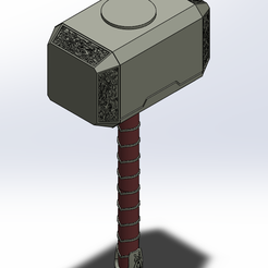 Screenshot_17.png Datei STL Mjolnir - Thors magischer Hammer・Design für 3D-Drucker zum herunterladen, SnowBoy3D